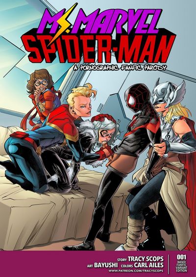 Tracy Scops Ms Marvel Spiderman Bayushi Baca Manga Seks Komik Hentai Webtoon Hentai